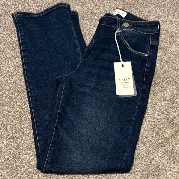 NWT Risen Dark Blue Jeans - Picture 1 of 4